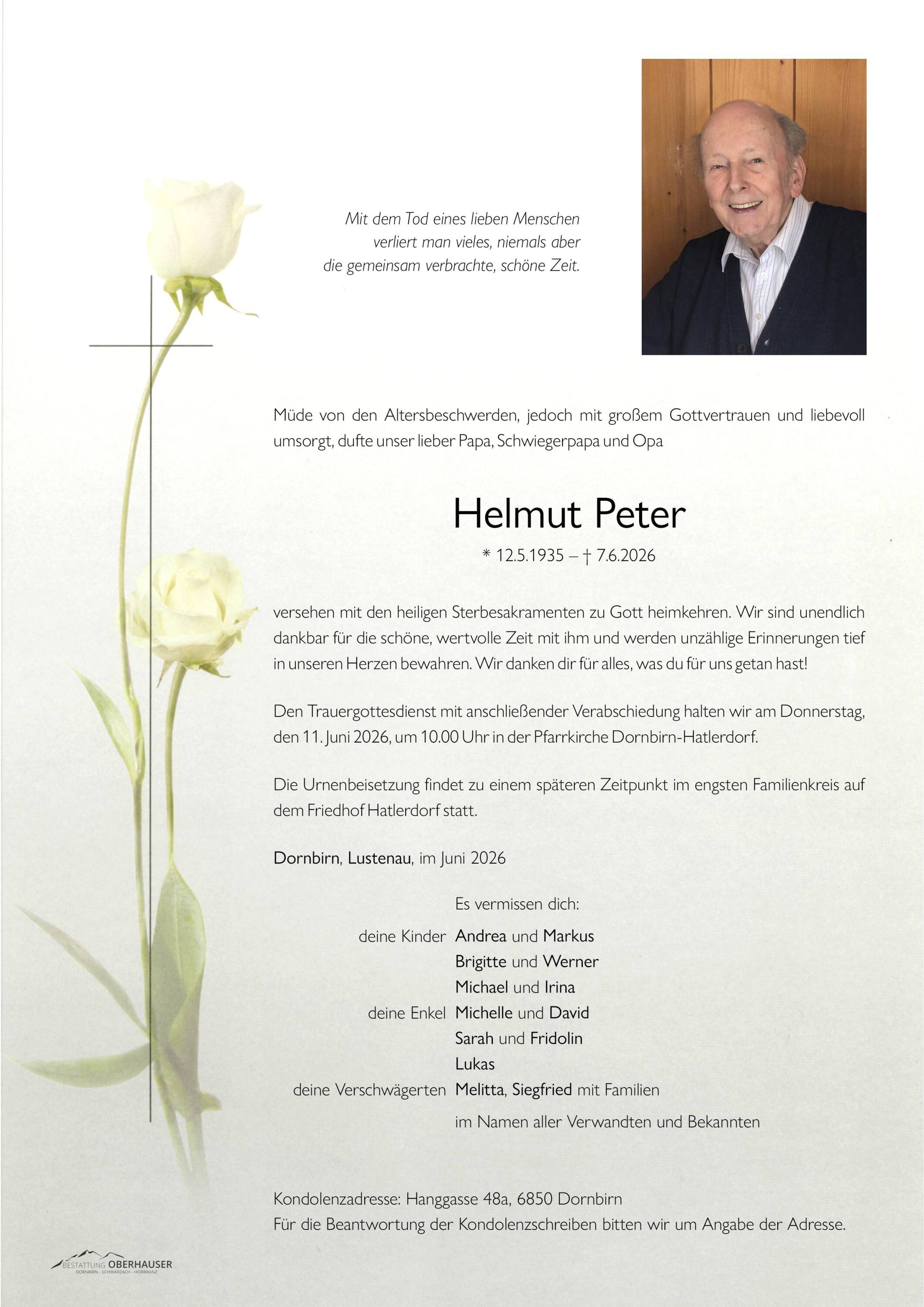 Helmut Peter